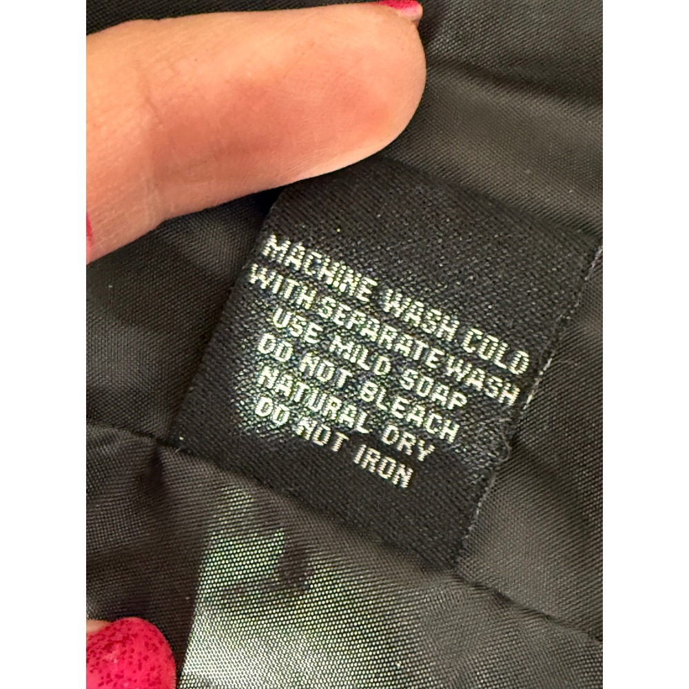Sabrina Lauren Jacket Size 2X Womens Black Faux Leather PERFECT CONDITION - Picture 14 of 14
